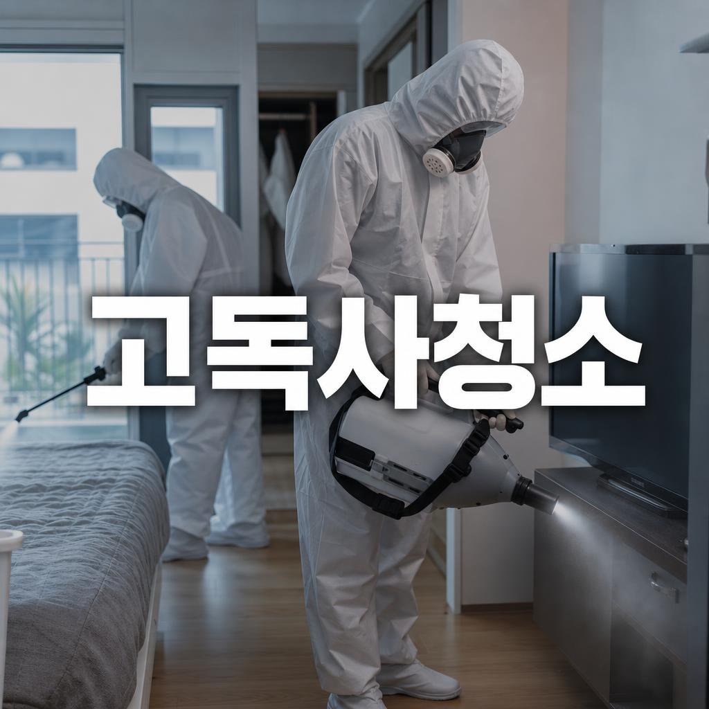 서울 고독사청소 - 서울 유품정리